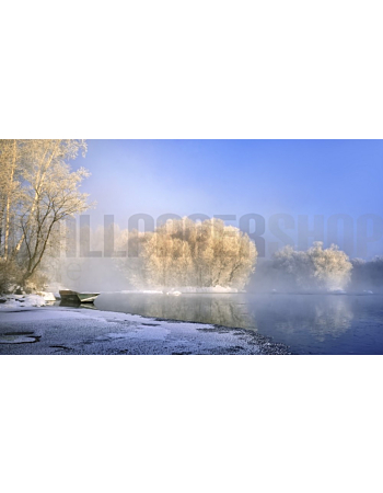 Φωτοταπετσαρια Τοιχου Morning Fog And Rime In Kuerbin