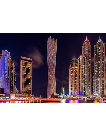 Φωτοταπετσαρια Τοιχου Dubai Marina Night Shot
