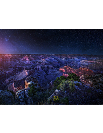 Φωτοταπετσαρια Τοιχου Grand Canyon Night