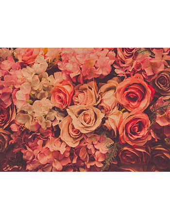 Φωτοταπετσαρια Flower Wall Ροζ