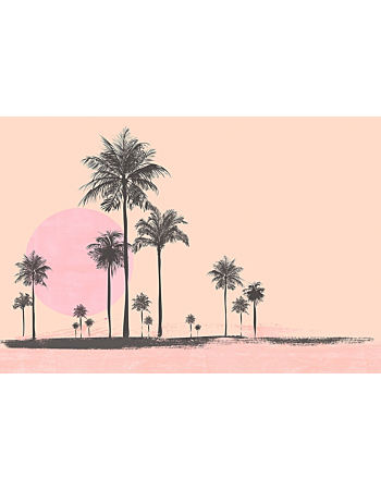 Φωτοταπετσαρια Miami Beach Sunrise 2 Ροζ