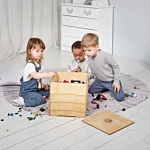Σετ Ραφια Montessori 3 Σε 1 Βιβλιοθηκη + Ραφι παιχνιδιων + Διαλογεας Lego
