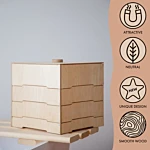 Ξυλινα Κουτια Αποθηκευσης Montessori