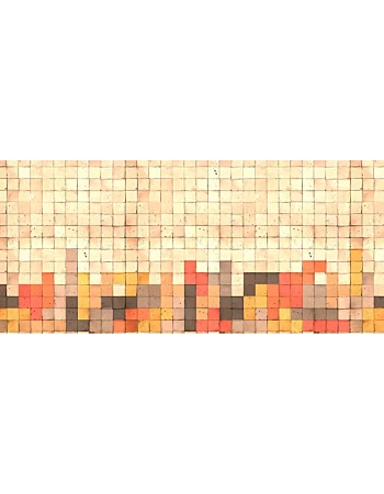 Φωτοταπετσαρια Mosaic Tetris 2 Κιτρινο
