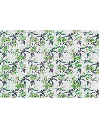 Φωτοταπετσαρια Mosaic Lilies 3 Πρασινο