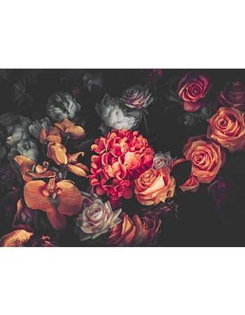 Φωτοταπετσαρια Romantic Flowers 1 Κοκκινο
