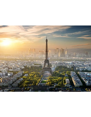 Φωτοταπετσαρια Eiffel Tower Πρασινο