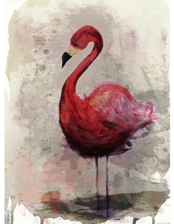 Φωτοταπετσαρια Flamingo Κοκκινο