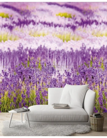 Φωτοταπετσαρια Τοιχου One Motive Lavender Purple